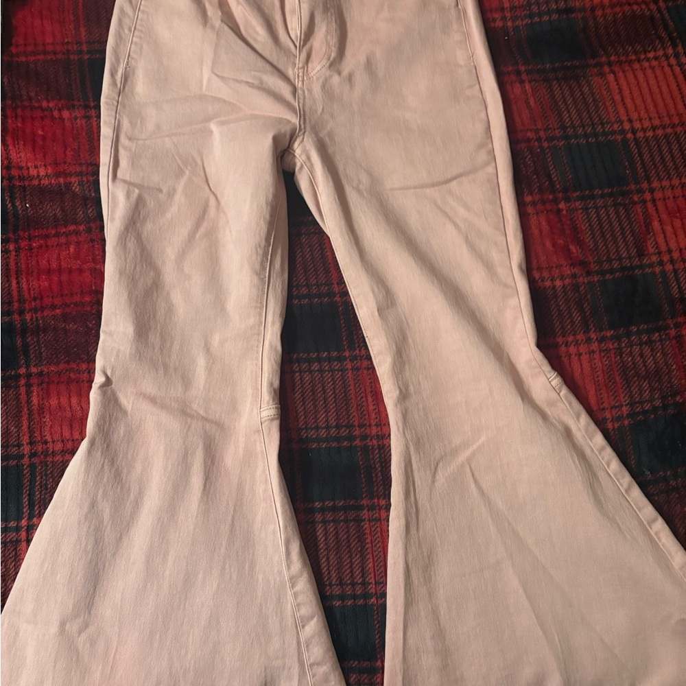 Free people pink flare with defective